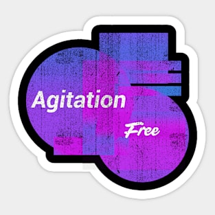 Agitatian Free Sticker